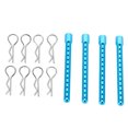 thumbnail image 4 of RC Corps de Poteau, Alliage d'Aluminium Facile Installation RC Voiture ShellColumn Remplacer les Accessoires avec R Broches pour la Télécommande Voiture Bleu, 4 of 8