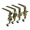 thumbnail image 2 of Christmas Stocking Holders for Mantle Set of 4, Weighted Stocking Hangers for Mantel Fireplace, Stocking Hooks for Xmas Decoration(Bronze), 2 of 5