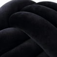 thumbnail image 2 of Knot Pillow Throw Pillows Ball Round Cute Throw Pillows Home Decor Cushion Decorative Aesthetic Spandex,Black 8inch, 2 of 12