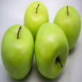 thumbnail image 2 of 4 manzanas-frutas verdes artificiales grandes, 2 of 4