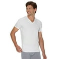 thumbnail image 4 of Hanes Undershirts T-Shirt Pack, V-Neck Cotton-Stretch Tees for Men, Moisture-Wicking, 4 of 9