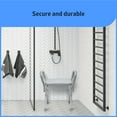 thumbnail image 6 of Medline Bath Chair and Shower Chair with Armrests for Elderly, Sturdy, 13.5-In Seat, 350 lb Weight Capacity, Gray, 6 of 6