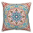 thumbnail image 2 of Creative Products Colorful Blue Red Medallion 20x20 Indoor / Outdoor Pillow, 2 of 2