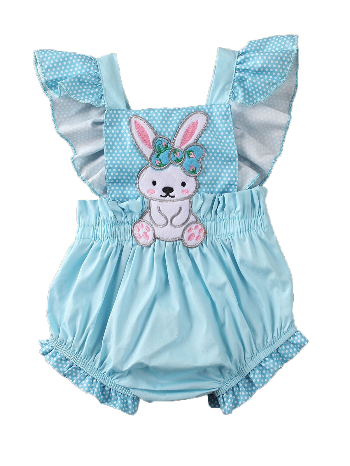 easter baby romper
