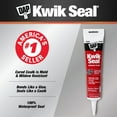thumbnail image 3 of DAP Kwik Seal 5.5 oz Clear Adhesive Kitchen and Bath Acrylic Latex Caulk, 3 of 9