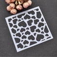 thumbnail image 2 of 5x5 Heart Pattern Print Stencil, 2 of 2