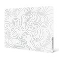 thumbnail image 1 of Alfombrilla de ratón GMKWTL XVX White Topograph Glass 4.0 41x31 cm, 1 of 6