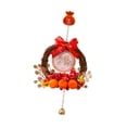 thumbnail image 4 of Corona de año Chino, Decoración Artesanal, Corona de Puerta Delantera para Porche, Jardín, Boda, 4 of 9