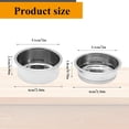 thumbnail image 3 of Zreneyfex 2 Pack 51 mm Single and Double Espresso Filter Basket, Stainless Steel Espresso Machines Filter Replacement Parts, 3 of 7