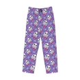 thumbnail image 6 of Daiia Owl And Flowers Men's Sleep Pant with Pockets and Drawstring,Pajama Pants-X-Large, 6 of 9