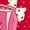 Red, variant on Officially Licensed Coca Cola Retro Pink Soda Pop Art Design Men's Hoodie