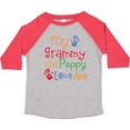 thumbnail image 3 of Inktastic Grammy and Pappy Love Me Boys or Girls Toddler T-Shirt, 3 of 5