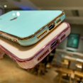 thumbnail image 5 of ALYLY Compatible with iPhone 13 Pro Max Case Cute,Luxury Plating Love Heart Phone Case with Camera Protection,Soft TPU Bumper with Small Love Pattern,Airbag Shockproof Case Cover 6.7 inch-White, 5 of 5