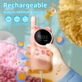 thumbnail image 2 of Rechargeable Walkie Talkie for Kids, 2 Pack Kids Walkie Talkies Long Range 22 Channels 2 Way Radio with Backlit LCD Flashlight, Toys for 3-12 Year Old Boys Girls to Family Games,Outdoor Camping, 2 of 7