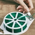thumbnail image 2 of 20M Roll Wire Ties Gardening Climbing Vines Fixed Ropes Flower Plant Support Strap Green Garden Cable Brackets Ties, 2 of 5