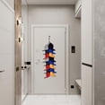 thumbnail image 2 of pdqouc Closet Hanging Cap Organizer 16 Baseball Cap Rack Closet Hook Cap Holder Hat Storage Organizer Keep Hats Cleaner Than A Hat Rack (1 Pack), 2 of 5