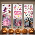 thumbnail image 2 of MYFLOCY Halloween Glass Window Stickers Pink Castle Home Decorations, 2 of 6