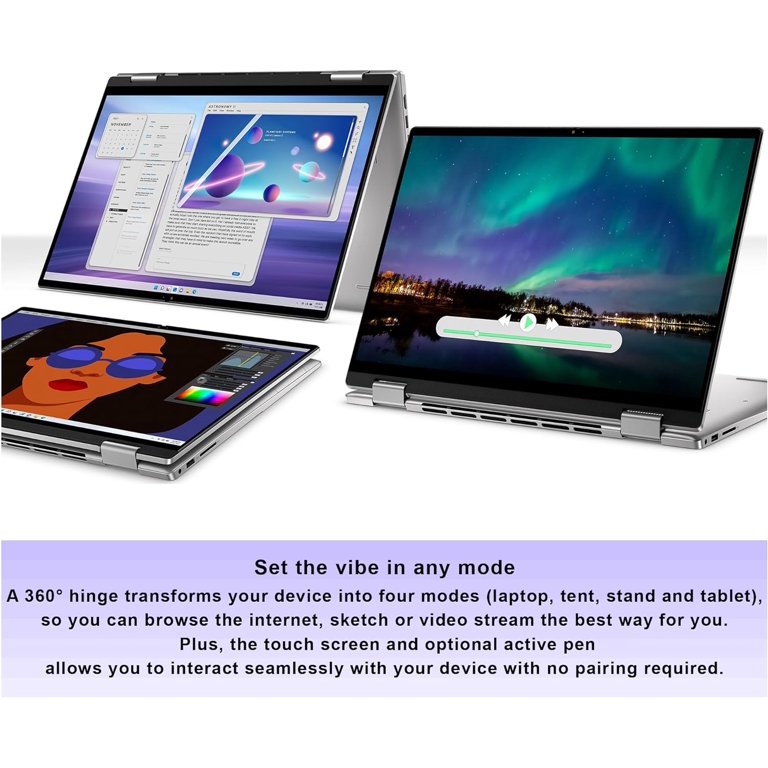 Dell Inspiron 16 7630 2-in-1 Laptop, 13th Gen Intel Core i7-1360P