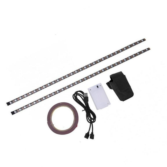 hejhncii Electric Scooter LED Light, Strips Light Flashlight Safety Skateboard LED Light