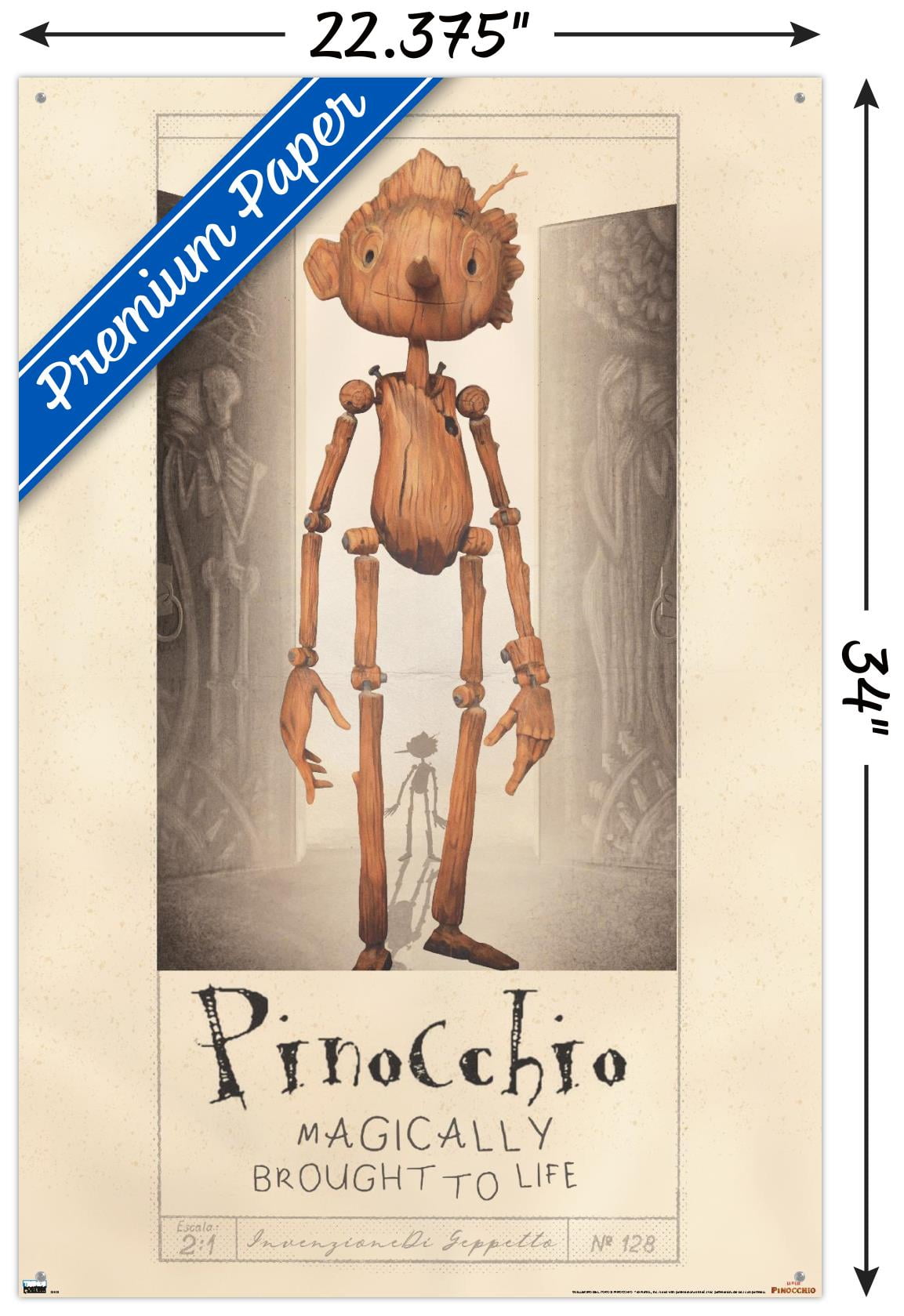 希少】PINOCCHIO（活版印刷でイラストレーターのサイン入り） 希少