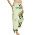thumbnail image 2 of Bingfone Pajamas For Women,Avocado For Exercise Pajama Pants With Pockets-Medium, 2 of 9