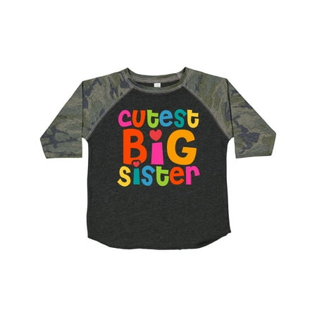 

Inktastic Cutest Big Sister Gift Toddler Toddler Girl T-Shirt