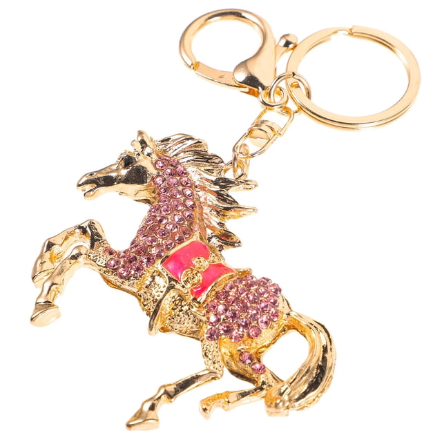 OHOIOLLA Llavero Caballo Rosa Con Creativo Para Y Accesorio De