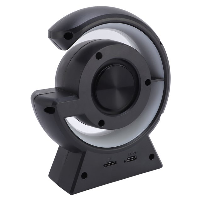 Altavoz Compacto, Altavoz Portátil Con Emparejamiento Estéreo, Iluminación RGB Dinámica De 52mm Y 5W Para Tabletas