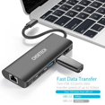 thumbnail image 5 of Adaptador HUB USB C Choetech 6 en 1 para Macbook y Laptops, 5 of 5