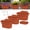 Brick Red, variant on Hanging Flower Pots for Railing,11 inch Black Plastic Fence Hanging Railing Planter for Outdoor Plants Countryside Style Window Flower Bucket Pots with Detachable Hook Outdoor Home Decor,3 Pack,Green