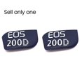 thumbnail image 4 of For Canon 200D , Second Generation Sign, BLACK Nameplate, 4 of 5