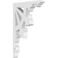 thumbnail image 1 of Ekena Millwork BKTP01X04X06RL Riley Bracket - 0.62 x 4 x 6 in., 1 of 1