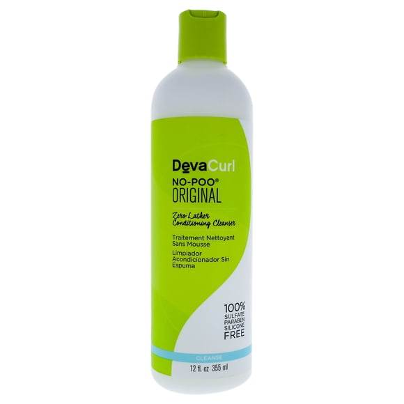 Limpiador acondicionador No-Poo Zero Lather DevaCurl 12 oz Unisex
