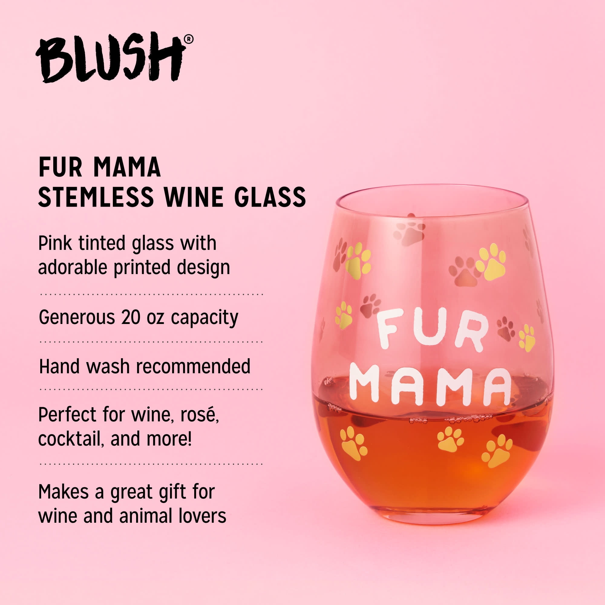 Pink Wine Glasses - A Feminime Touch