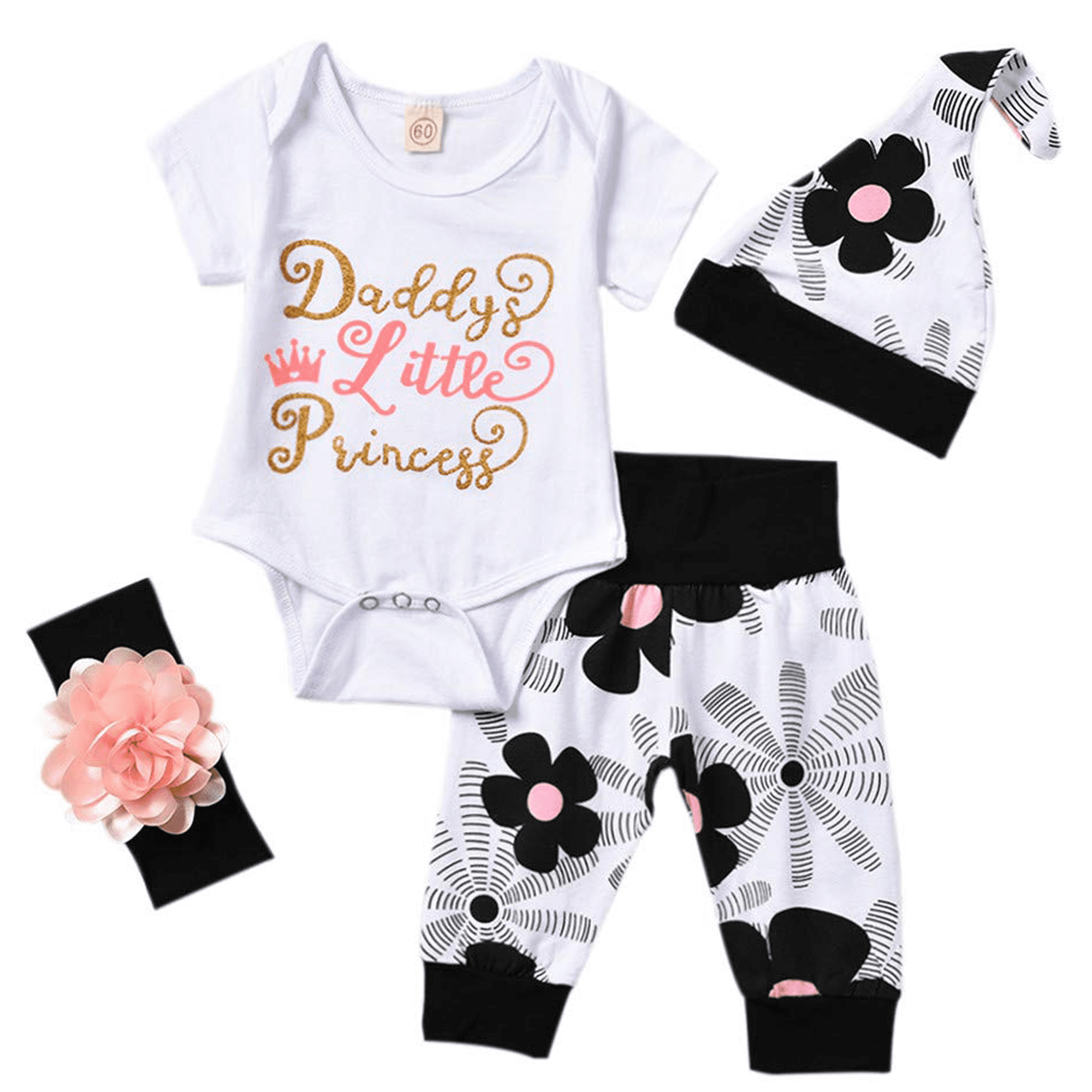 floral newborn pants