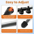 thumbnail image 3 of Tawatiler Aquarium Heater, 100W Small Submersible Fish Tank Heater with Digital Thermometer, Suitable for Marine Saltwater and Freshwater up to 15-30 Gallon, 3 of 9