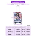 thumbnail image 5 of My Favorite English Springer Spaniel Calls Me Dad. Happy Father's Day Travel Luggage Cover Springers Dog Lover Gifts Suitcase Dust Protective Decor - 00005, 5 of 5