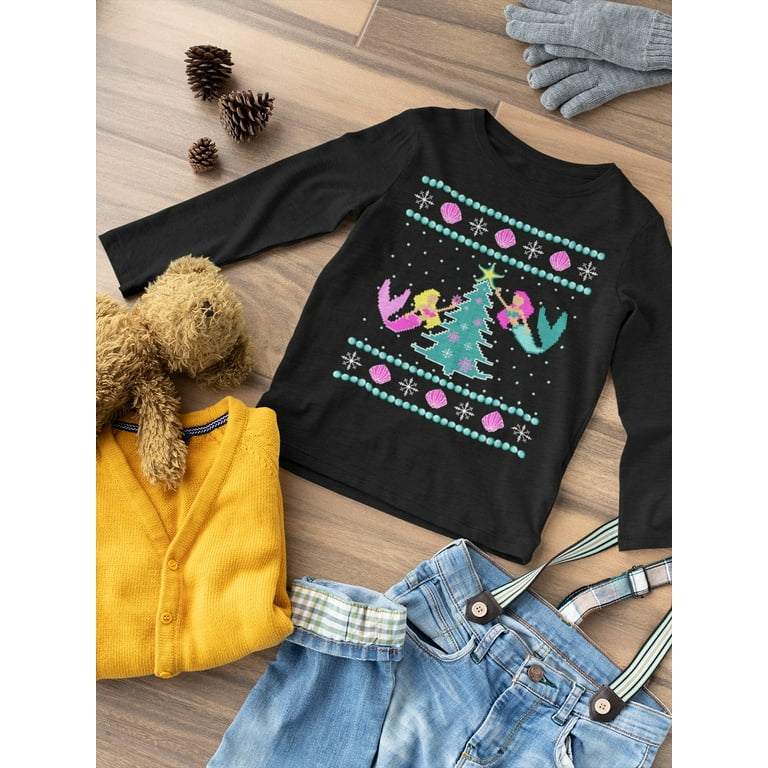 Mermaid christmas jumper cheap