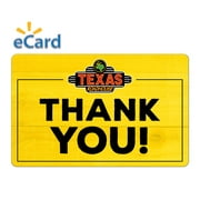 Texas Roadhouse $15 Thank You eGift Card