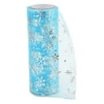 thumbnail image 1 of Tulle Rolls, Blue Tulle Multipurpose Shiny Glitter  For Wedding For Bench Bows For Party, 1 of 8