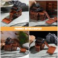 thumbnail image 3 of SHISUYAN Miniature Chinese Style Pavilion Statue Decor for Indoor Outdoor Use Multi Plastic 3.5 Inches, 3 of 9