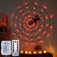 thumbnail image 2 of Luces de telaraña Luces decorativas de Halloween Decoración de atmósfera LED, 2 of 9