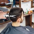 thumbnail image 4 of LOLIPPYY Home Haircutting Kit 6Pcs Barber Shears with Black Straight and Teeth Shears for Professional Use, 4 of 5