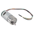 thumbnail image 3 of Large Torsion Gear Motor with Encoder 12/24V Power Speed Reduction Motor(12V 200 RPM), 3 of 15
