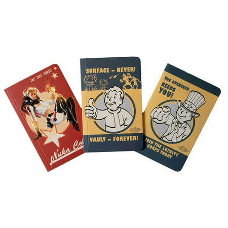 Fallout Pocket Notebook Collection (Set of 3)