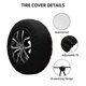 thumbnail image 2 of Balery Cute Dog Cubiertas para Neumáticos - Protector Resistente para Neumáticos de Camioneta, SUV, Remolque, Camper y RV-17 inch, 2 of 6