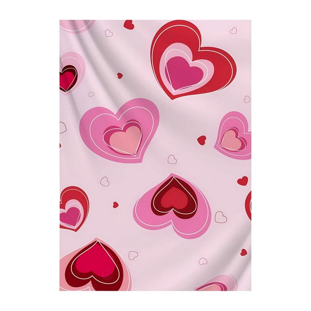 Hearth & Gear Valentine'S Day Blanket Flannel Decorative Blanket Air Conditioning Blanket Throw Blanket Full Size Washable Throw Blanket Tall Blanket Size Throw Blanket for Bed Ecu Blanket Couch Throw