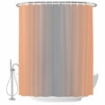 thumbnail image 2 of LightSalmon Gray Ombre Waterproof Fabric Shower Curtain,Modern Gradient Abstract Art Waterproof Fabric Shower Curtain for Bathroom Curtains Bathtubs Hotel Shower Curtains with 12 Hooks Standard 60x72, 2 of 8