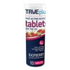 Trueplus Fast Acting Glucose Chewable Tablets 4g Raspberry, 10 Ea, 6 Pack