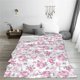 thumbnail image 5 of Balery Rose Flowers Manta de Felpa Suave y Acogedora – Cobija de Franela Aterciopelada para Cama, Lavable y Cálida para Sofá, Mascotas, Transpirable-40"x30", 5 of 7